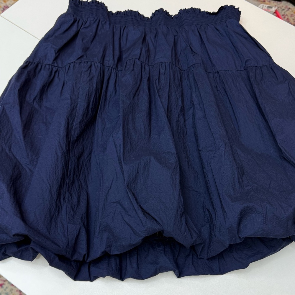 Maeve Dark Blue Skater Skirt size M - Picture 7 of 8